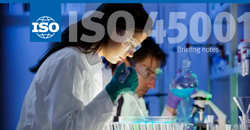 Approvata la ISO45001 in pubblicazione a Marzo 2018 Approvata la ISO45001 in pubblicazione a Marzo 2018
