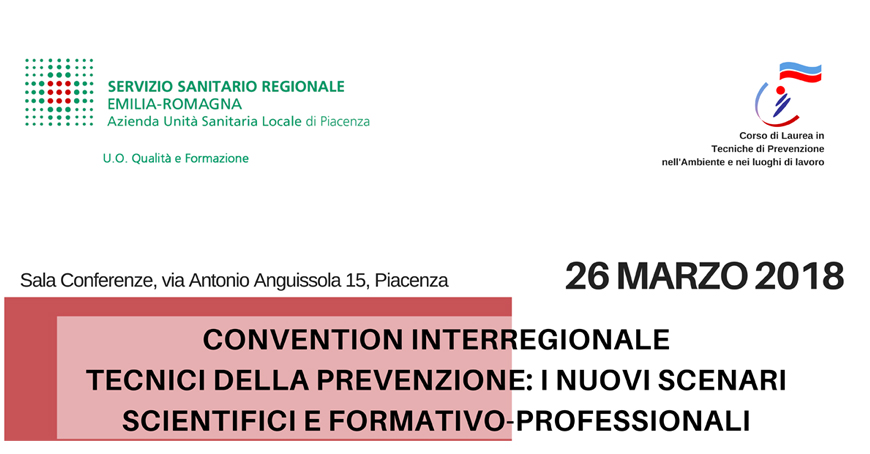 CONVENTION INTERREGIONALE TECNICI DELLA PREVENZIONE: I NUOVI SCENARI SCIENTIFICI E FORMATIVO-PROFESSIONALI CONVENTION INTERREGIONALE TECNICI DELLA PREVENZIONE: I NUOVI SCENARI SCIENTIFICI E FORMATIVO-PROFESSIONALI.