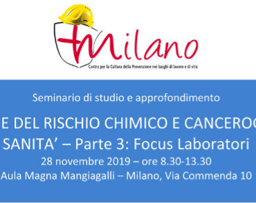 Gestione del rischio chimico e cancerogeno in Sanità – Parte 3: Focus Laboratori 