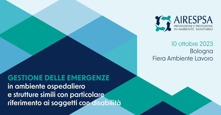 Gestione delle emergenze in ambiente ospedaliero e strutture simili con particolare riferimento ai soggetti con disabilità Gestione delle emergenze in ambiente ospedaliero e strutture simili con particolare riferimento ai soggetti con disabilità