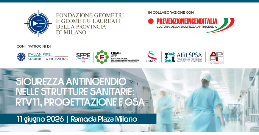 Sicurezza antincendio nelle strutture sanitarie: RTV11, Progettazione e GSA